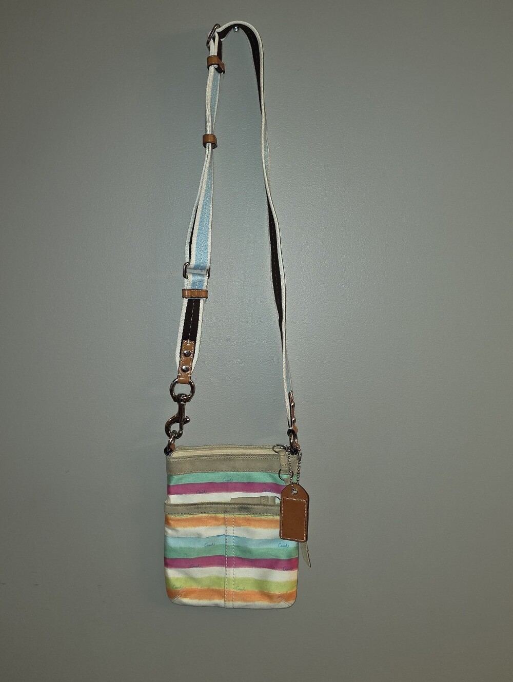 Vintage y2k Coach Hampton Swing Bag
